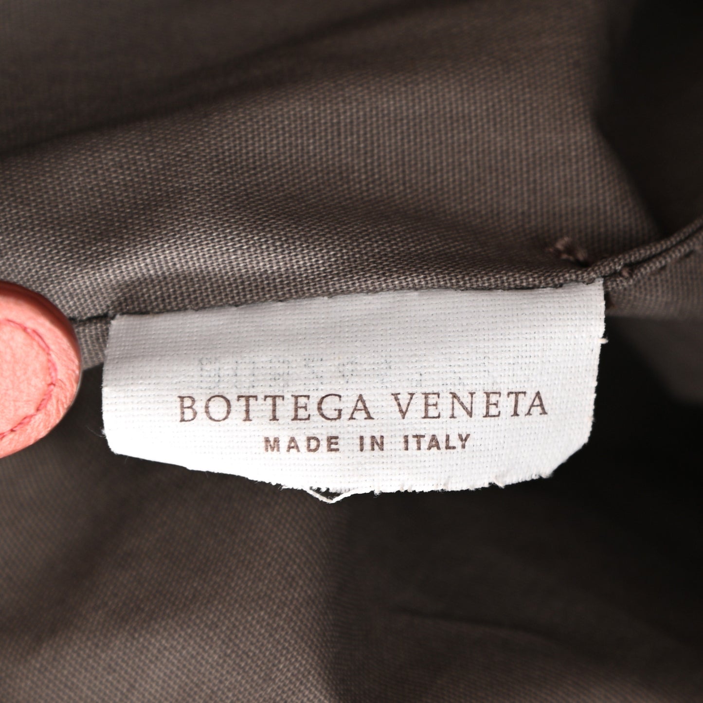 Nappa Intrecciato Crossbody Terracota