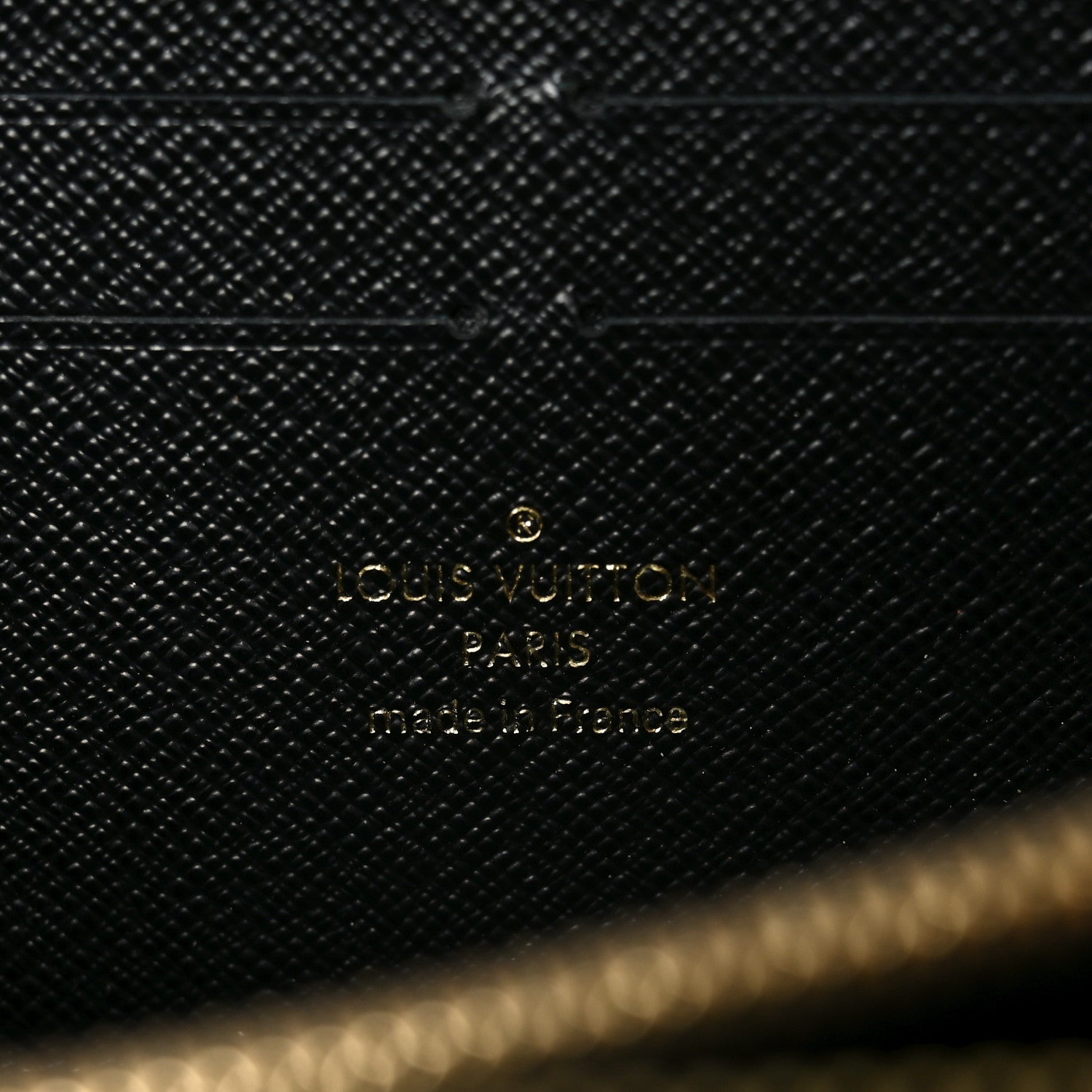 Louis Vuitton Calfskin Colored Monogram Zippy Wallet Blue Black 6 of 7