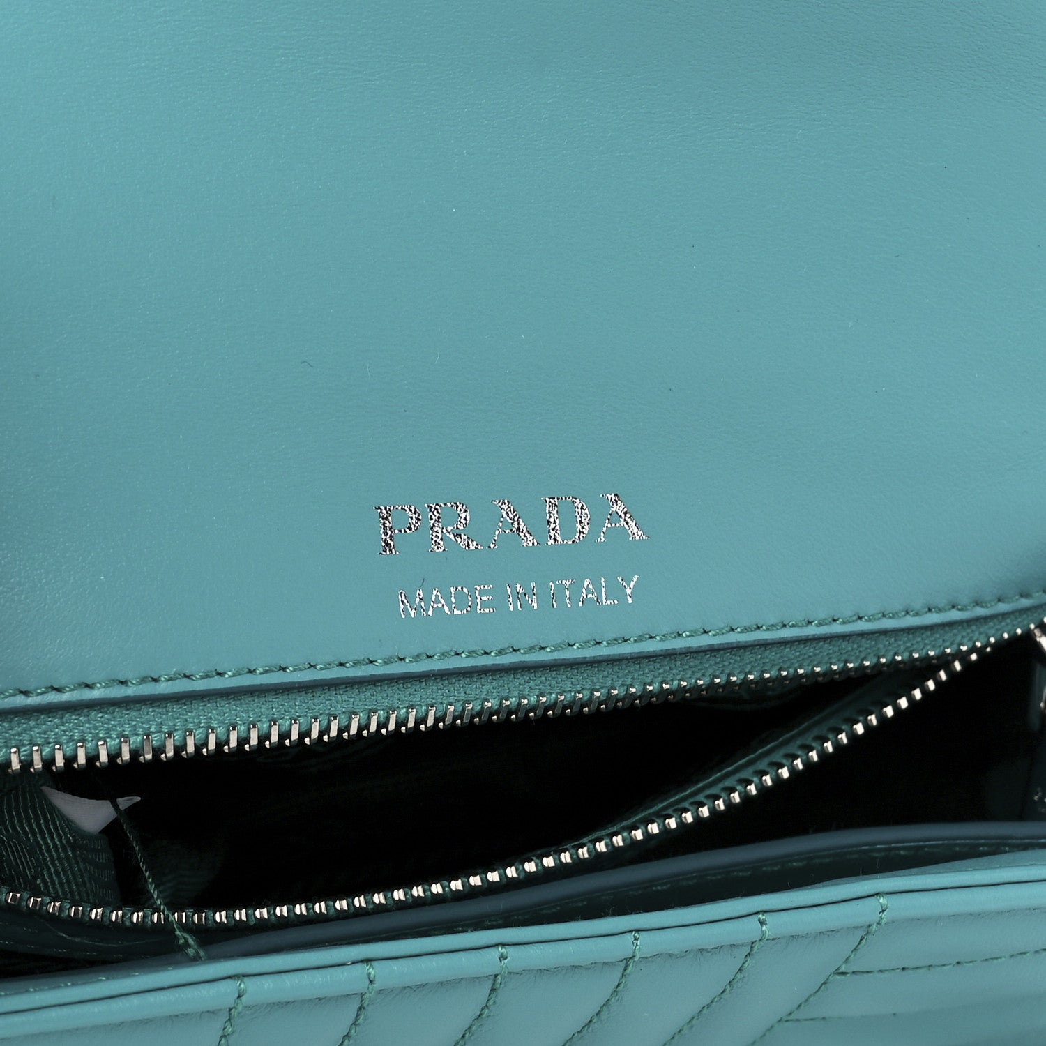 Prada Soft Calf Diagramme Medium Chain Flap Shoulder Bag Giada 7 of 13