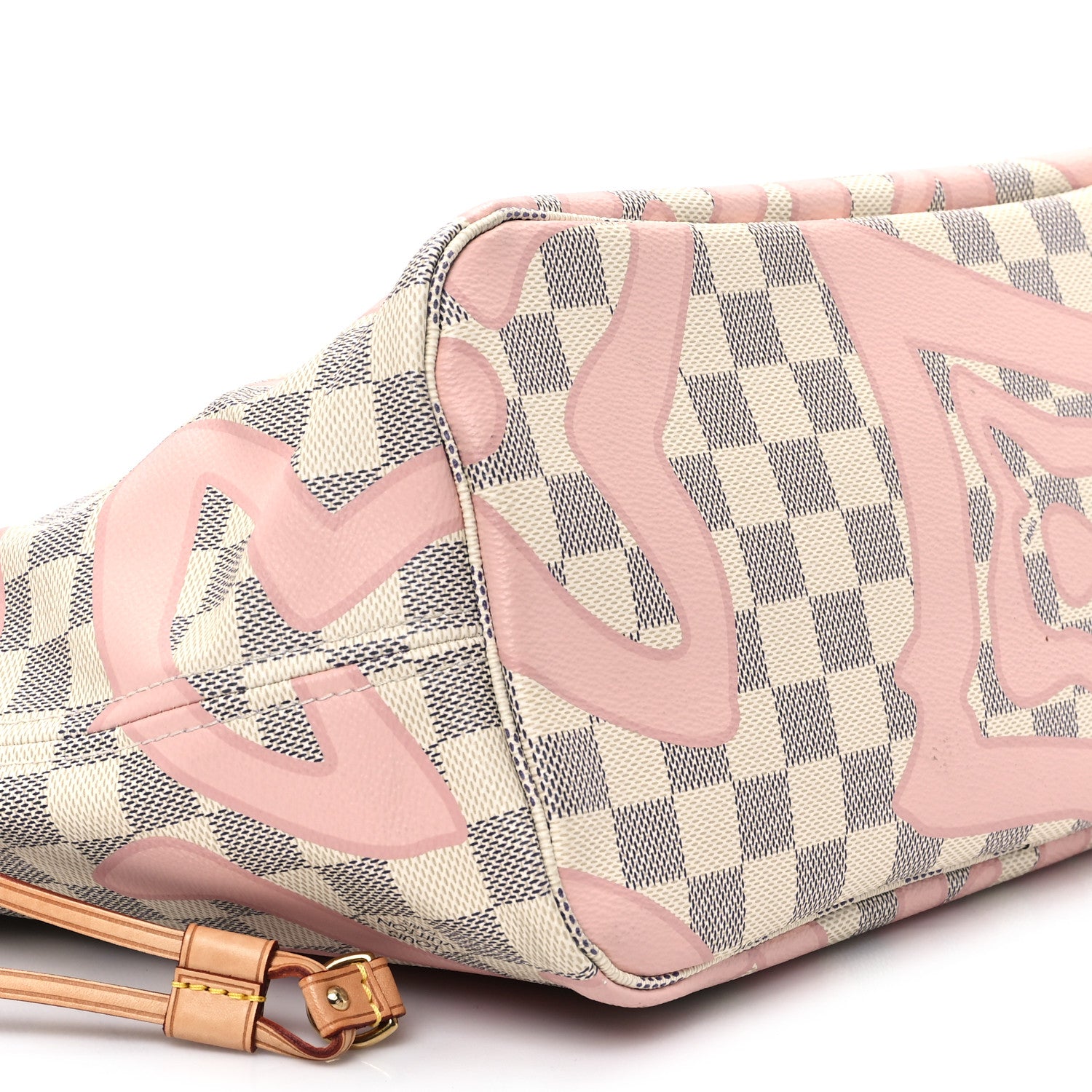 Louis Vuitton Damier Azur Tahitienne Neverfull MM 11 of 12