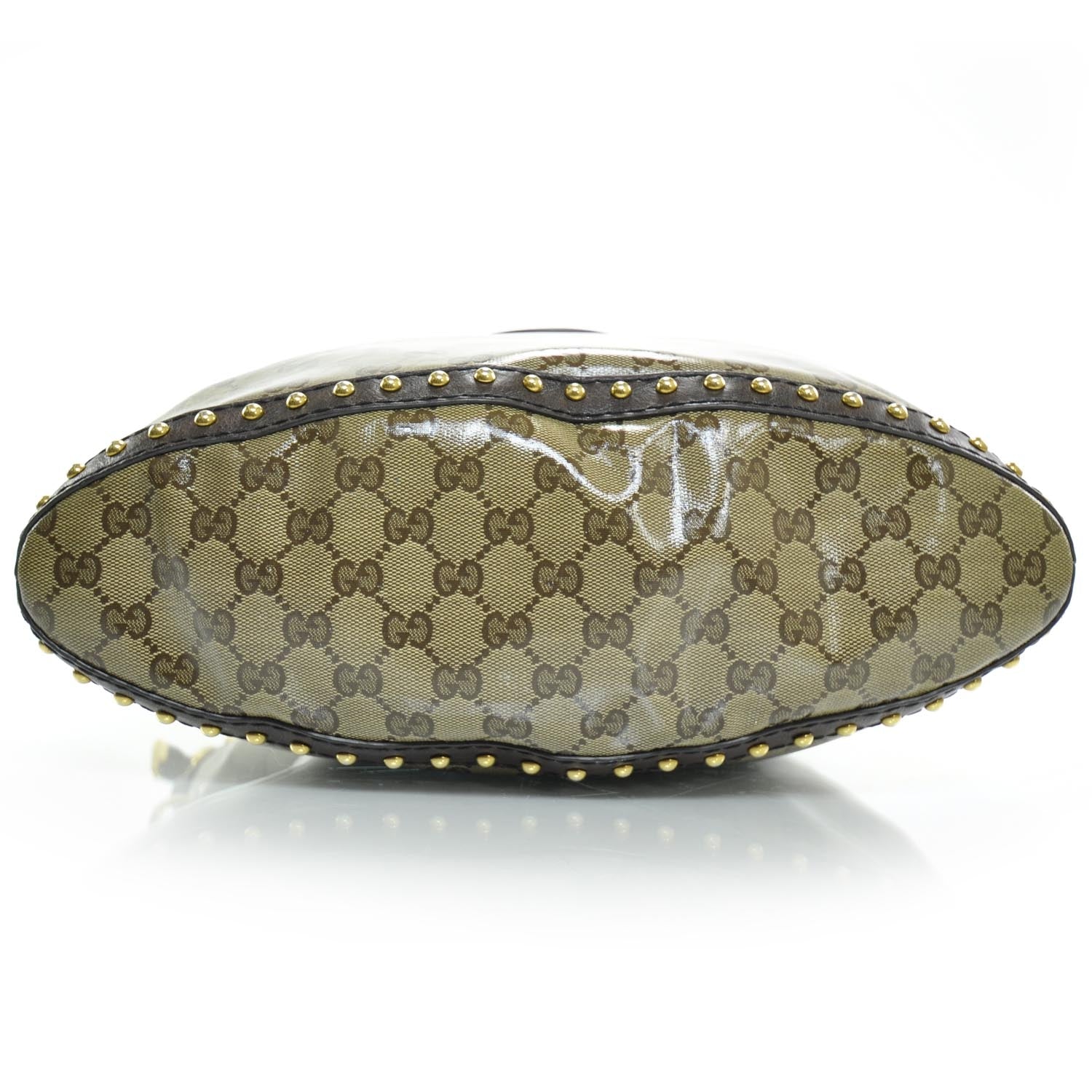 Gucci Crystal Monogram Babouska Shoulder Tote 5 of 9
