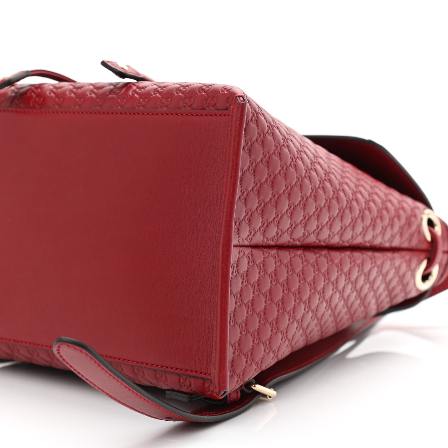Microguccissima Drawstring Backpack Red