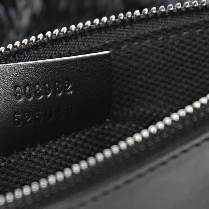 Gucci Patent Shearling Medium Soho Chain Shoulder Bag Black 8 of 11