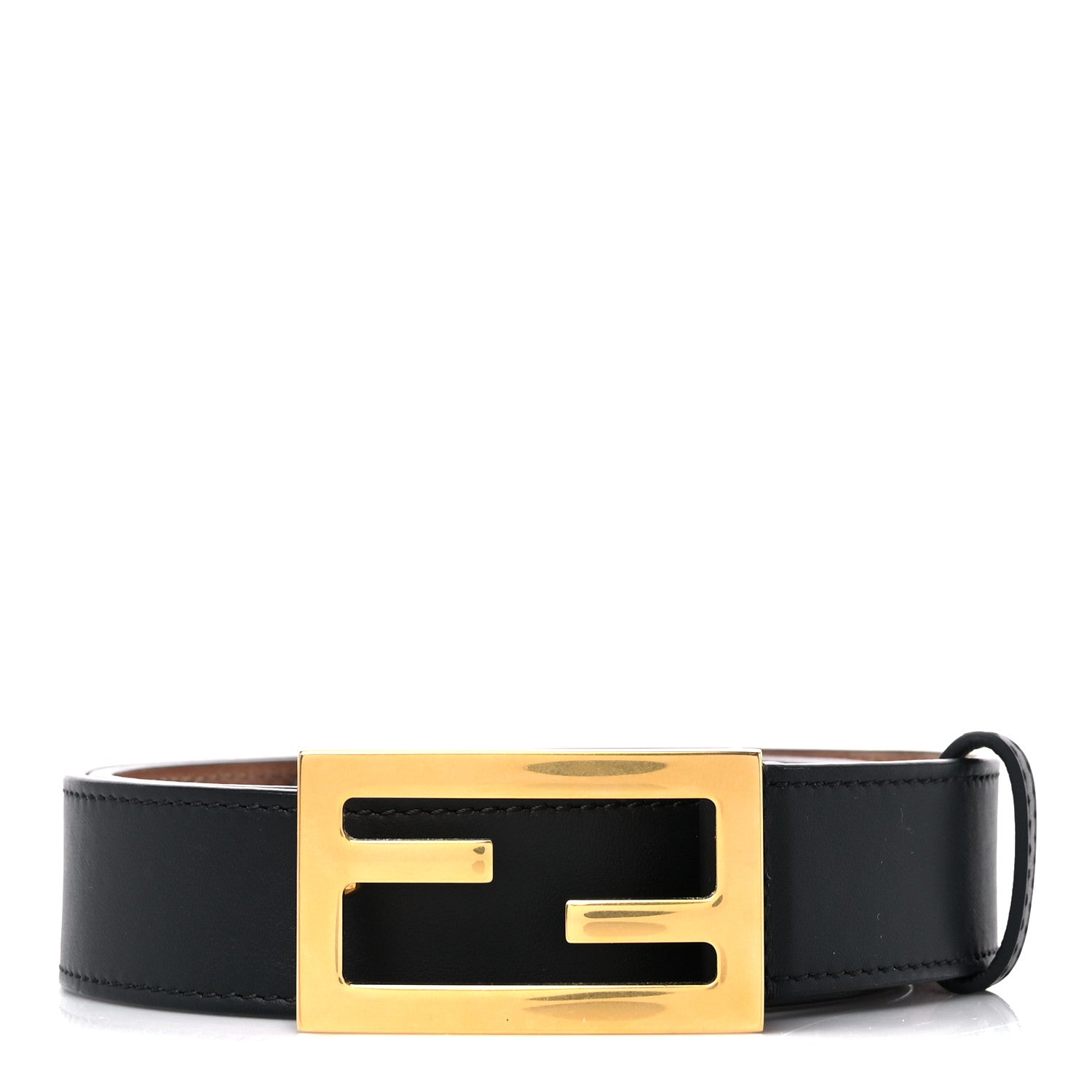 Fendi Calfskin Belt 85 34 Black 1 of 5