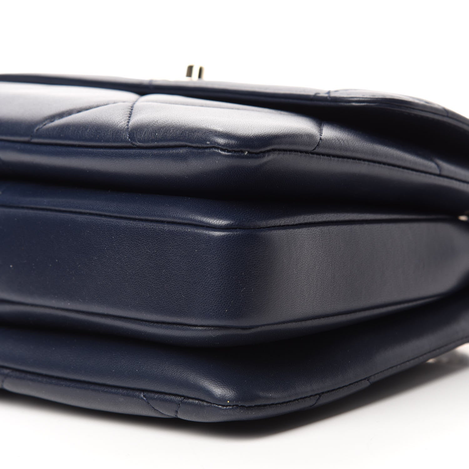 Chanel Lambskin Quilted Small Trendy CC Flap Dual Handle Bag Navy 7 of 13