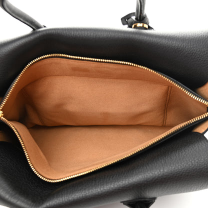 MCM Grained Calfskin Medium Milla Tote Black 7 of 11