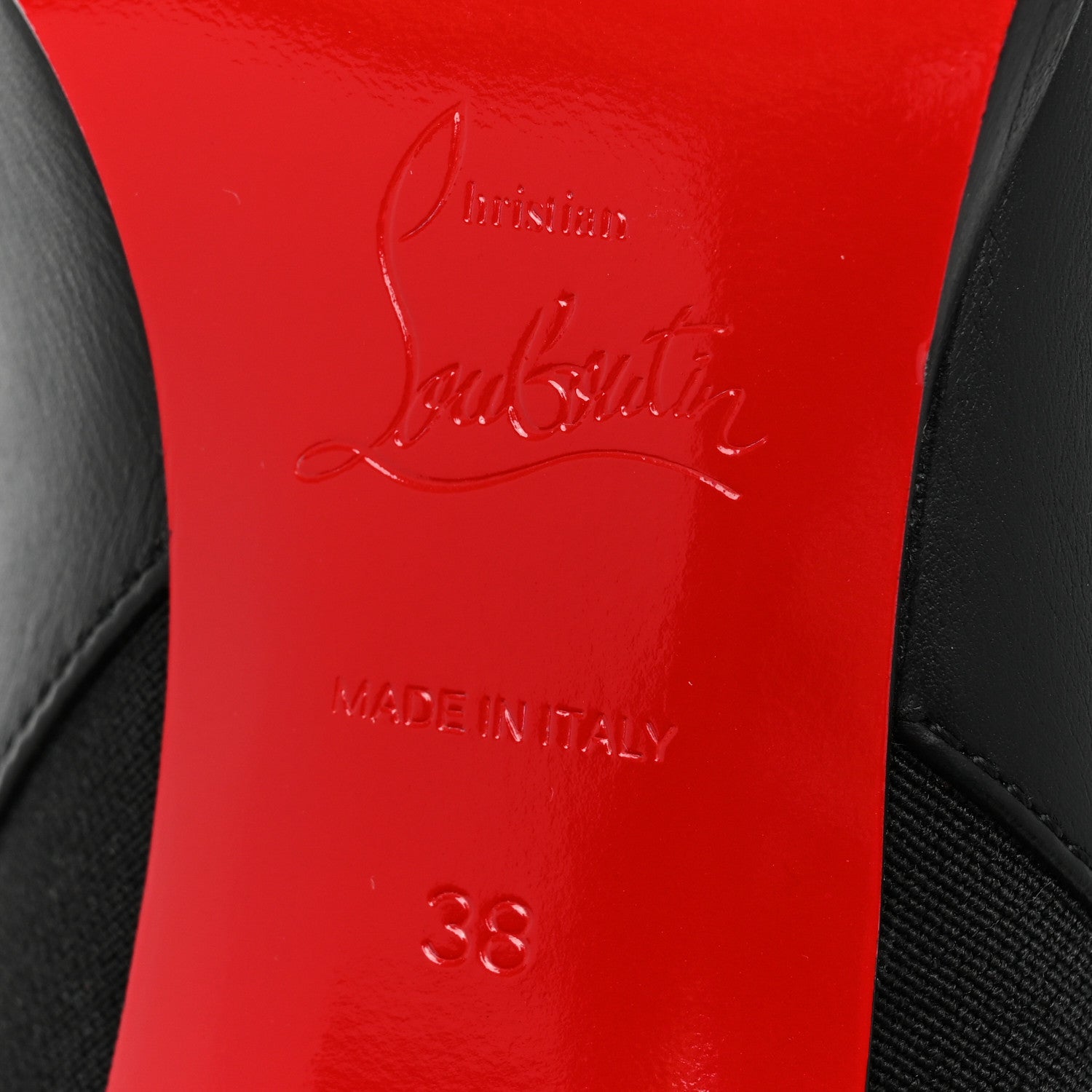 Christian Louboutin Calfskin 70 Chelsea Ankle Boots 38 Black 10 of 16