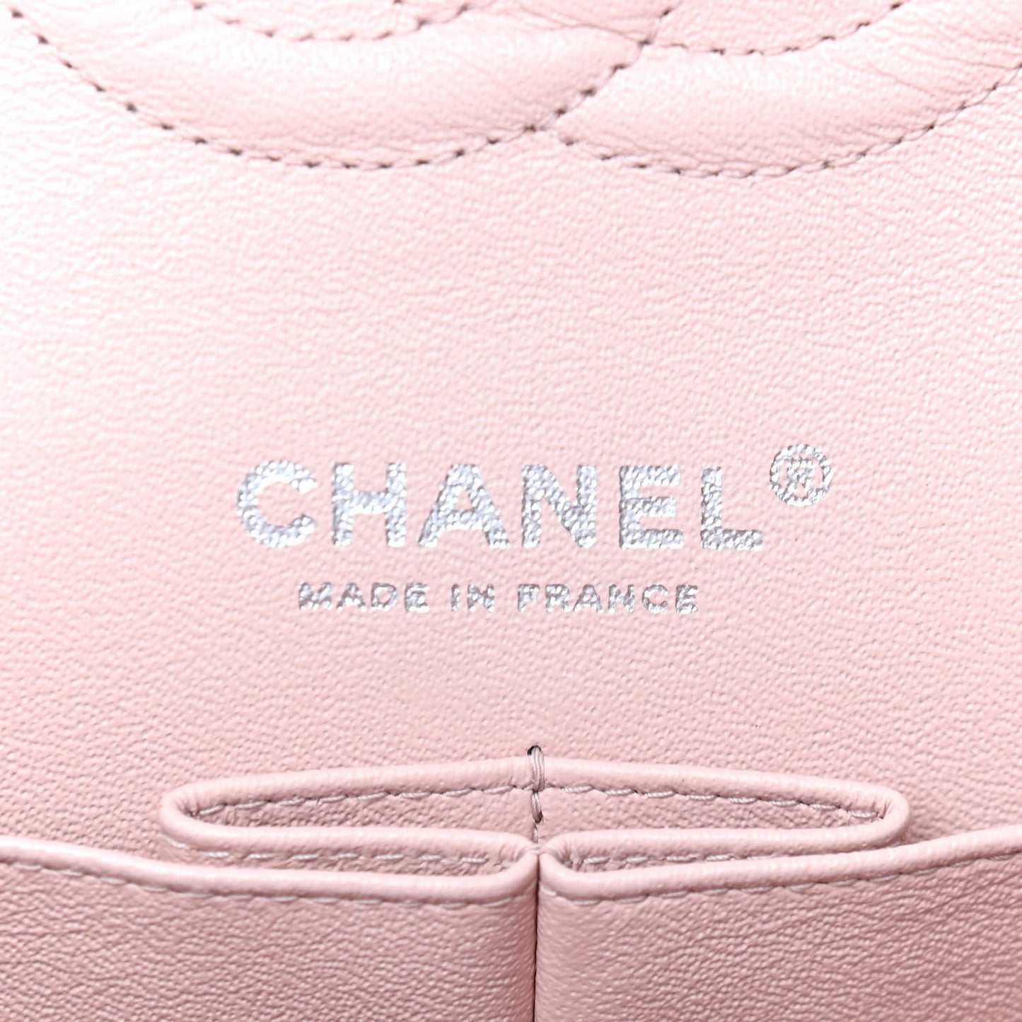 Caviar Quilted Medium Double Flap Light Pink