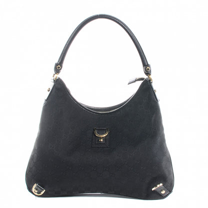 Gucci Monogram Abbey Hobo Black 1 of 8