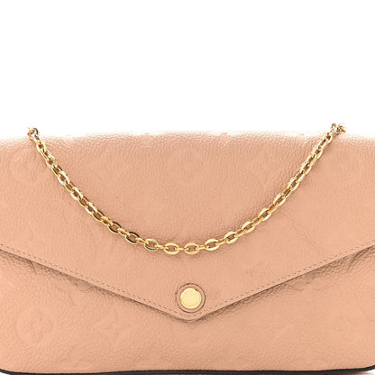 Louis Vuitton Empreinte Pochette Felicie Chain Wallet Papyrus 8 of 10