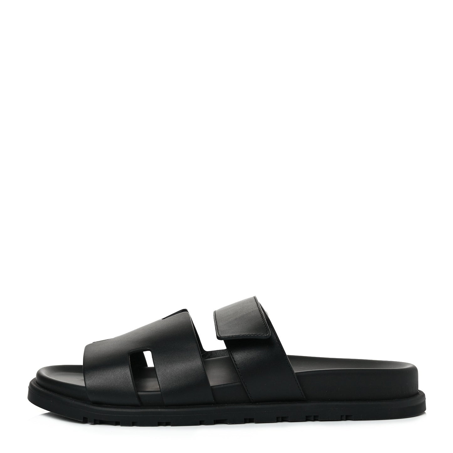 Calfskin Mens Chypre Sandals 42 Black