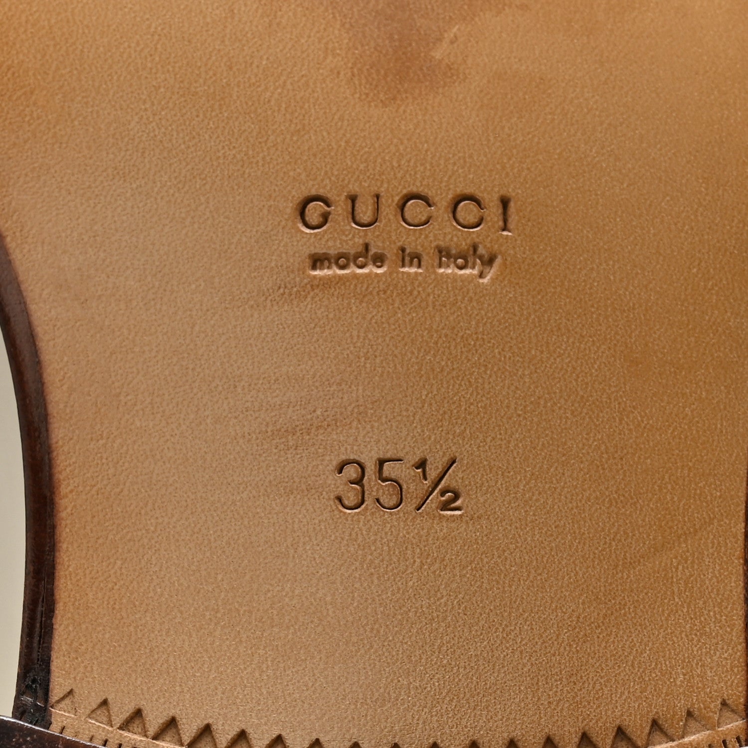 Gucci Calfskin GG Supreme Tassel Womens Loafers 35.5 Mystic White 6 of 13