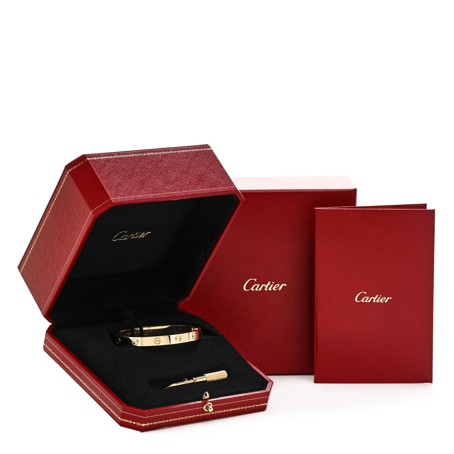 Cartier 18K Yellow Gold LOVE Bracelet 17 6 of 6