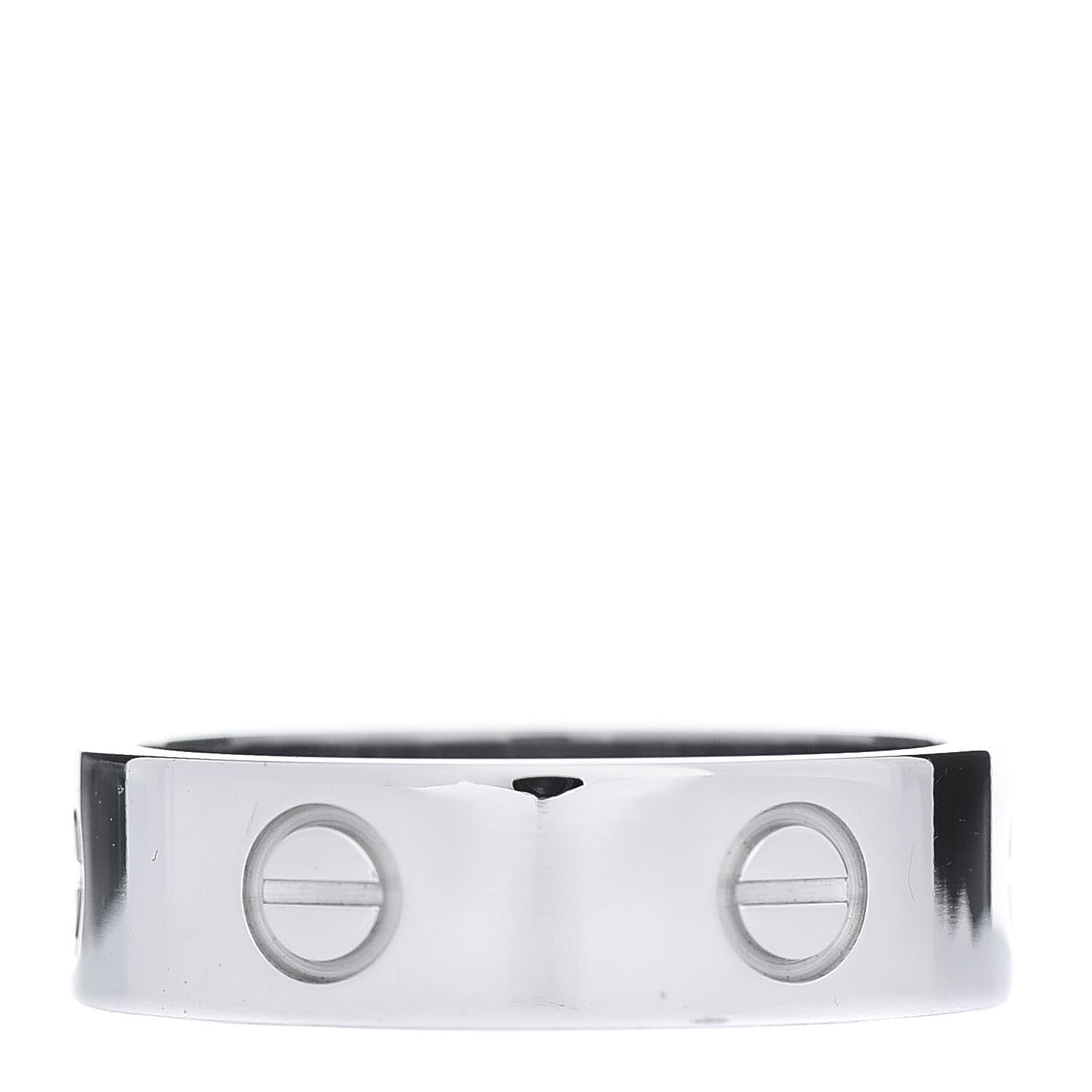 Cartier 18K White Gold 5.5mm LOVE Ring 57 8 3 of 5