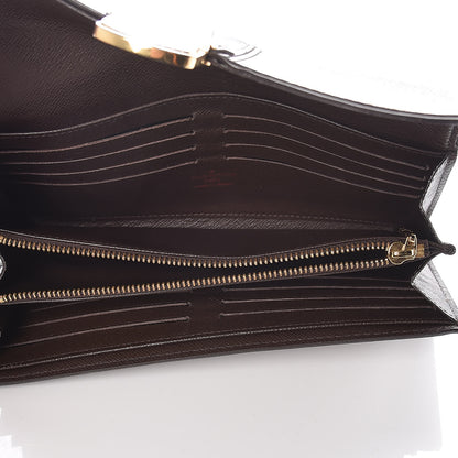 Louis Vuitton Damier Ebene Sistina Wallet 5 of 14