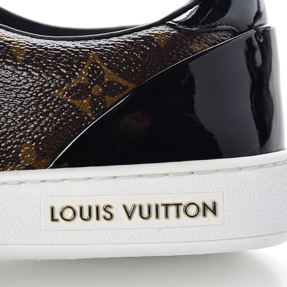 Louis Vuitton Patent Monogram Frontrow Sneakers 37 10 of 10