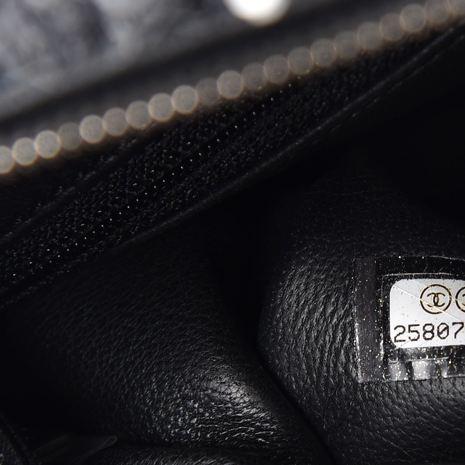 Chanel Sequin Waterfall Backpack Grey 7 of 7