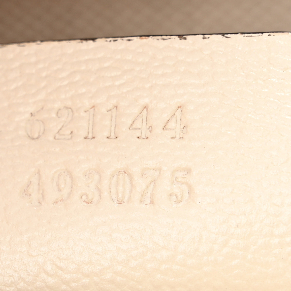 Monogram Calfskin Medium Horsebit 1955 Tote Bag Beige Mystic White