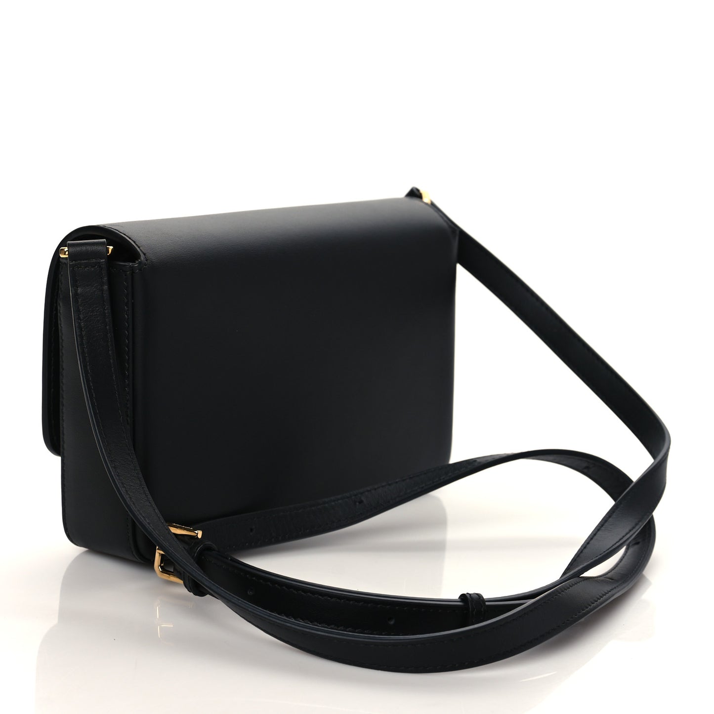 Calfskin Vintage Check New Hampshire Bag Black
