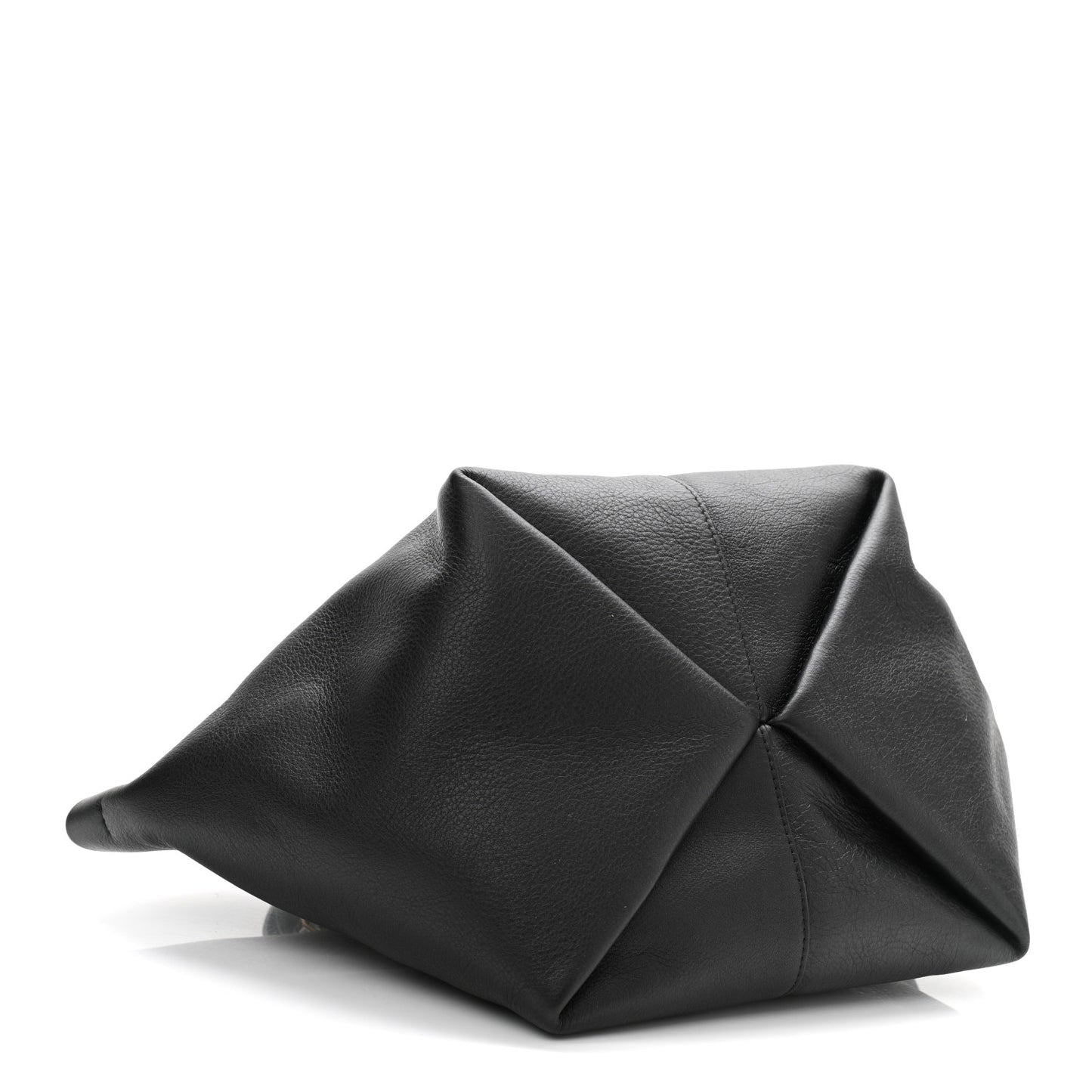 Calfskin Mini Tulipano Bag Black