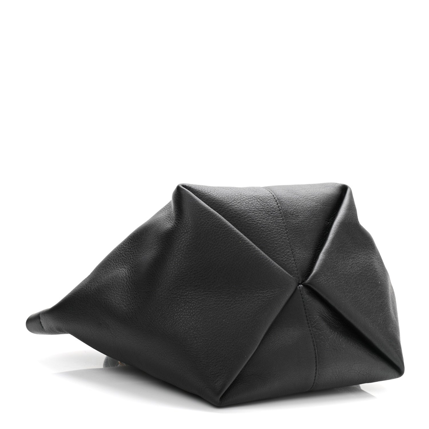 Mansur Gavriel Calfskin Mini Tulipano Bag Black 4 of 9