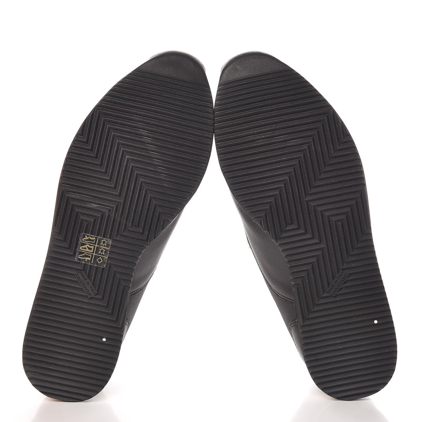 Matte Epsom Mens Goal Sneakers 43 Black