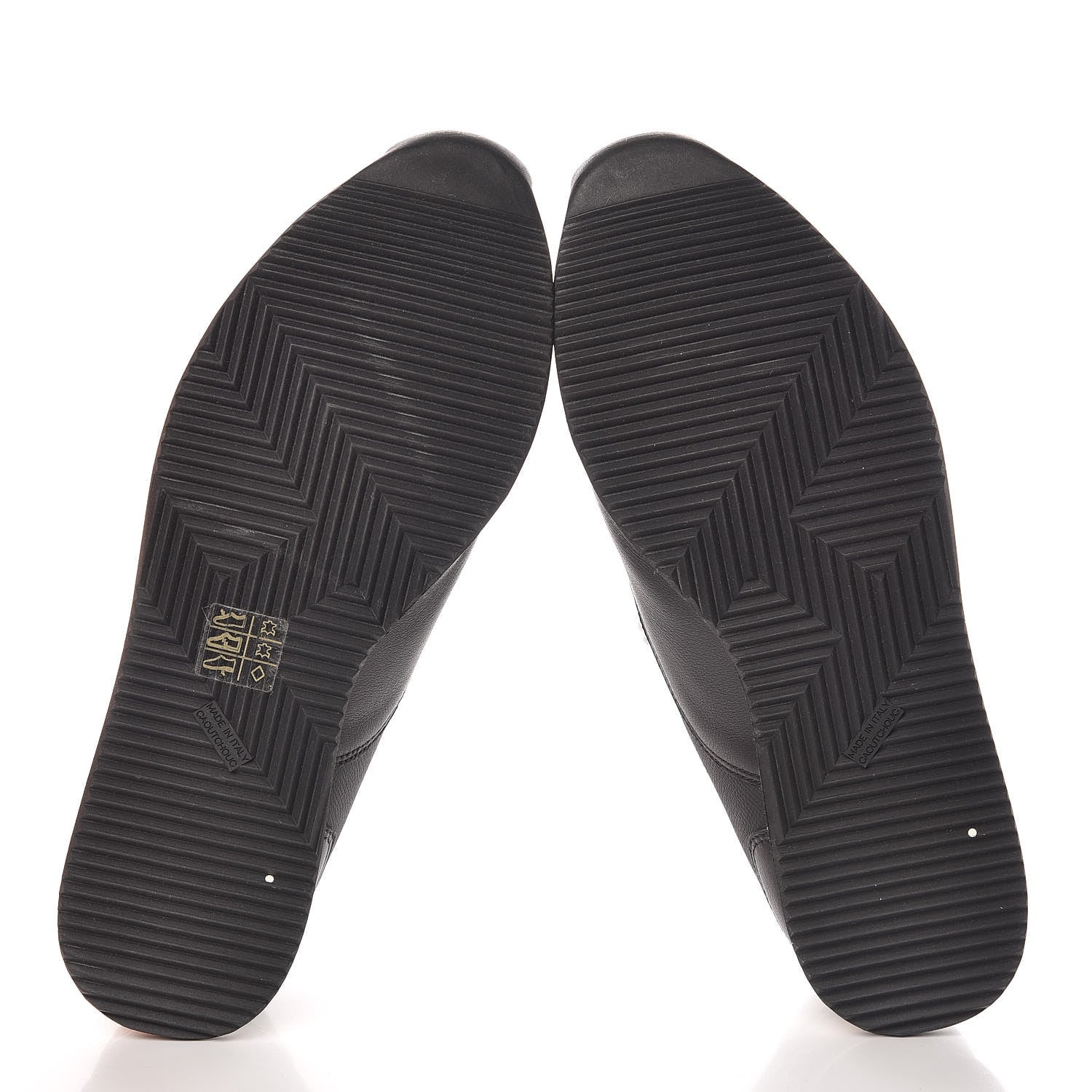 Hermes Matte Epsom Mens Goal Sneakers 43 Black 5 of 9