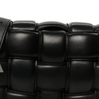 Bottega Veneta Nappa Maxi Intreccio Padded Cassette Crossbody Bag Black 11 of 14