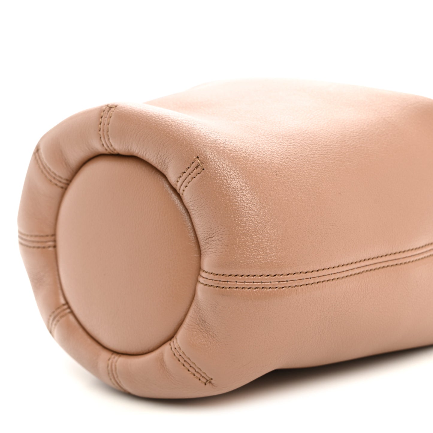 Calfskin Small Bracelet Shoulder Bag Woodrose
