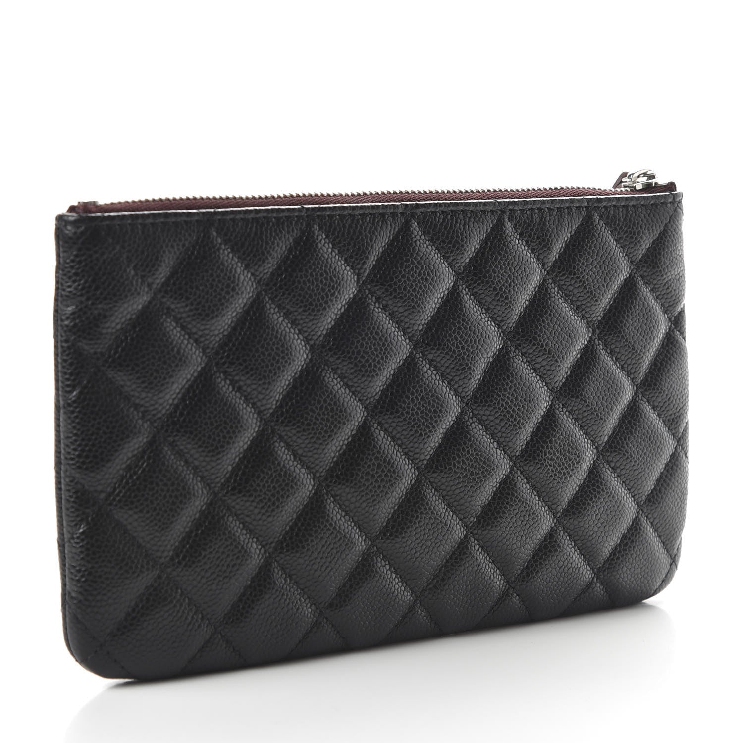Chanel Caviar Quilted Cosmetic Case Black 3 of 11