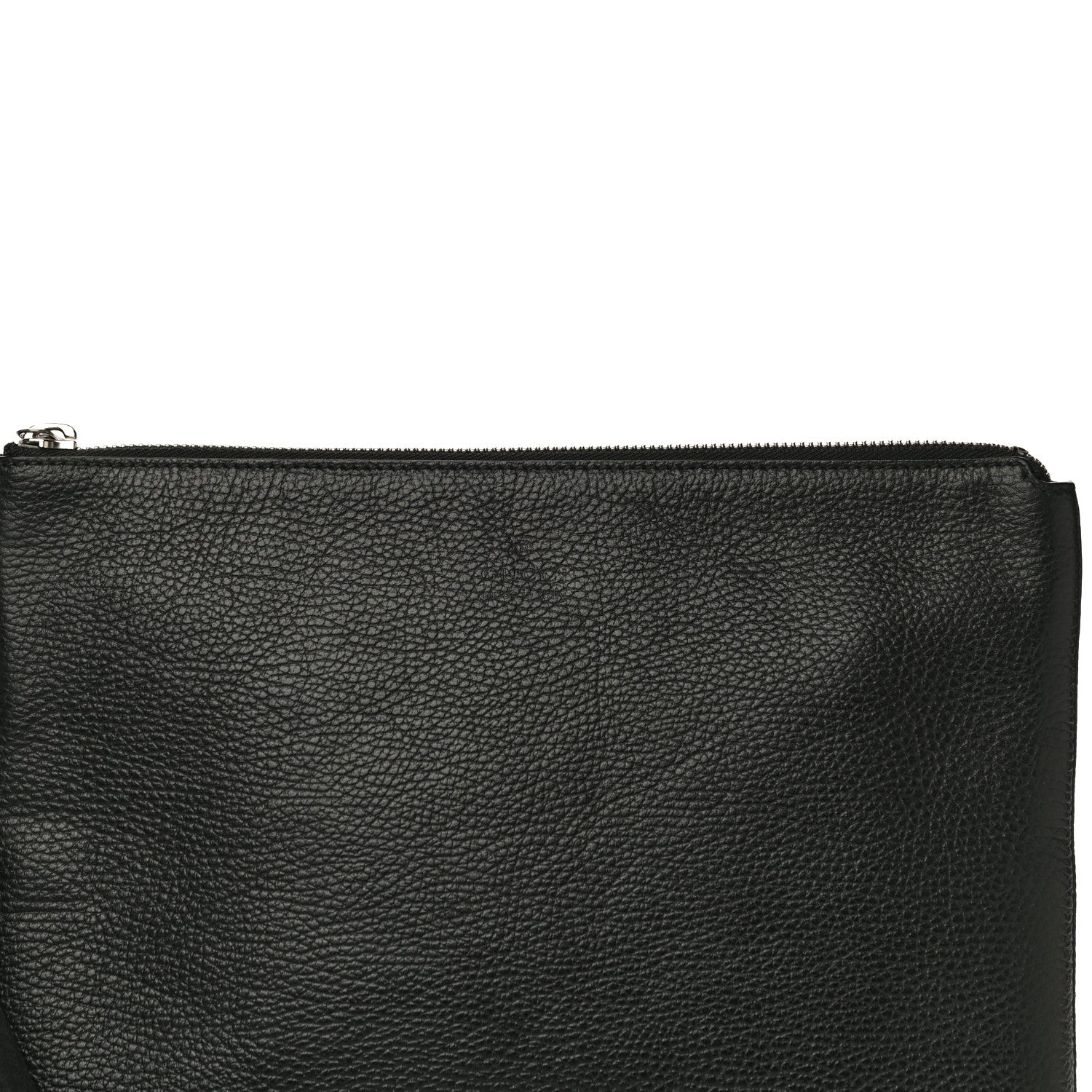 Gucci Pebbled Calfskin Clutch Black 8 of 14