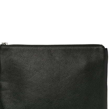 Gucci Pebbled Calfskin Clutch Black 8 of 14