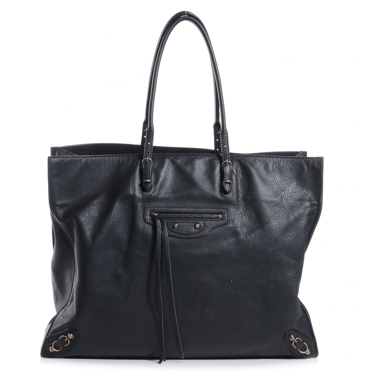 Balenciaga Supple Calfskin Papier A4 Tote Black 1 of 7