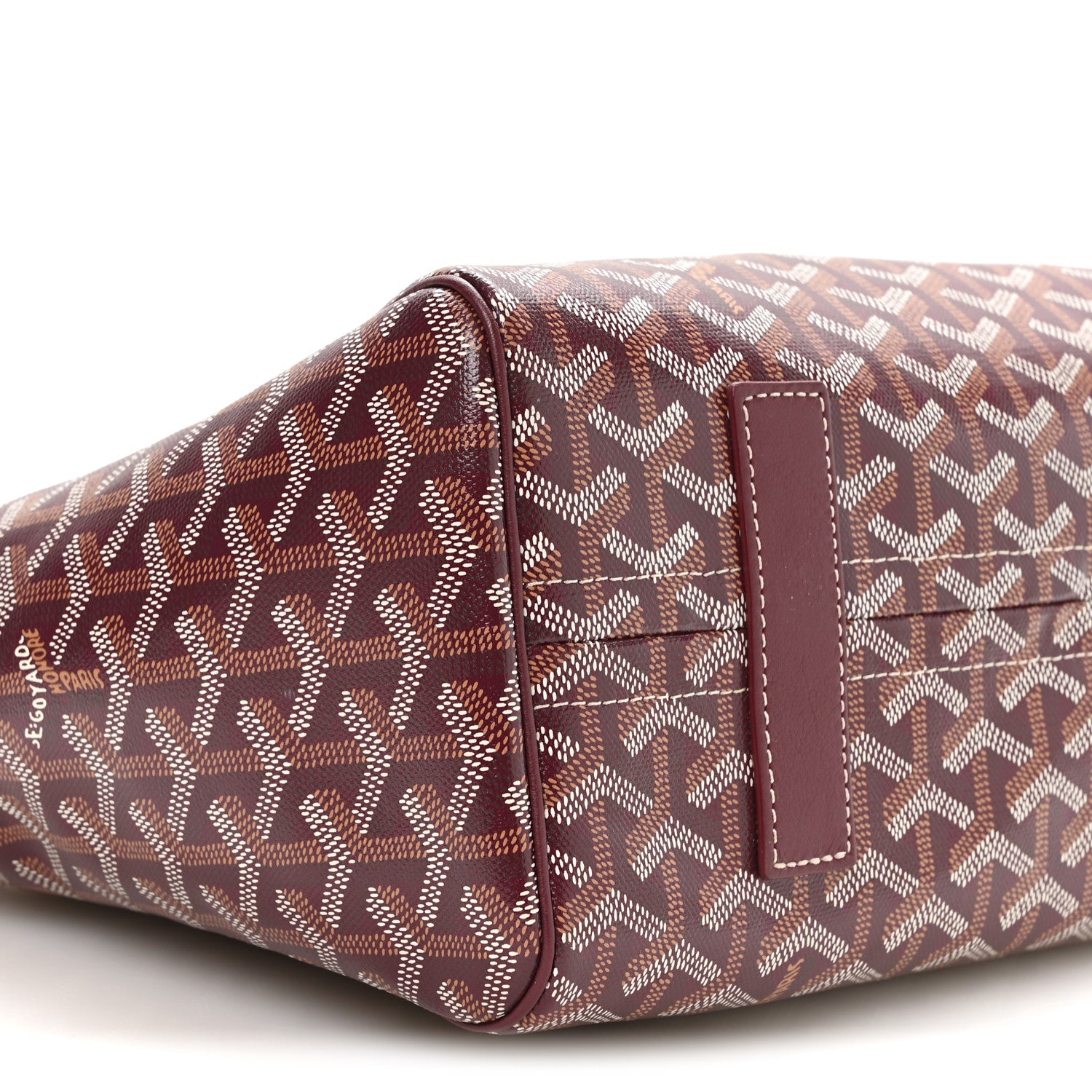 Goyard Goyardine Rouette PM Burgundy 8 of 9