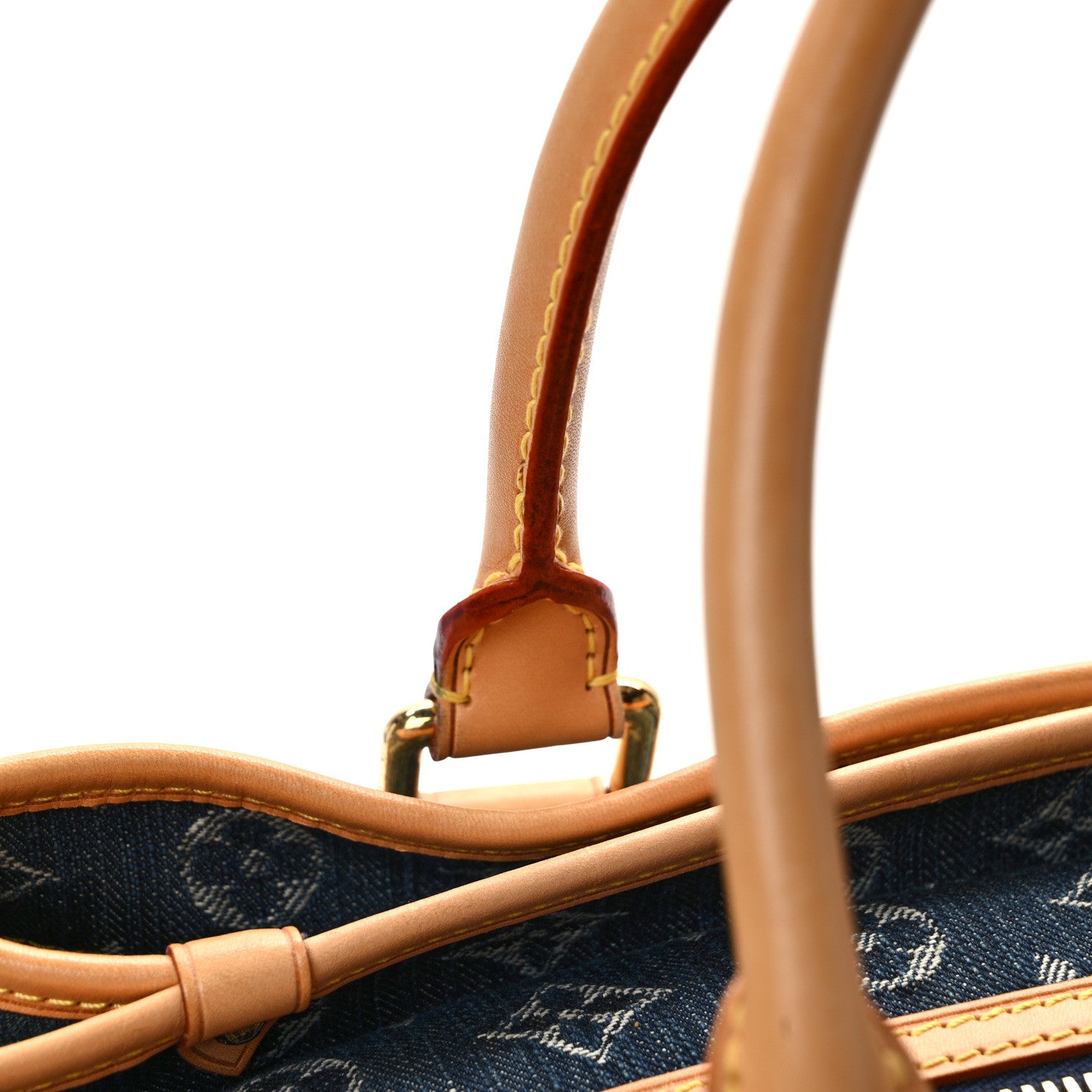 Louis Vuitton LOUIS VUITTON Denim Raye Cabas GM 14 of 14