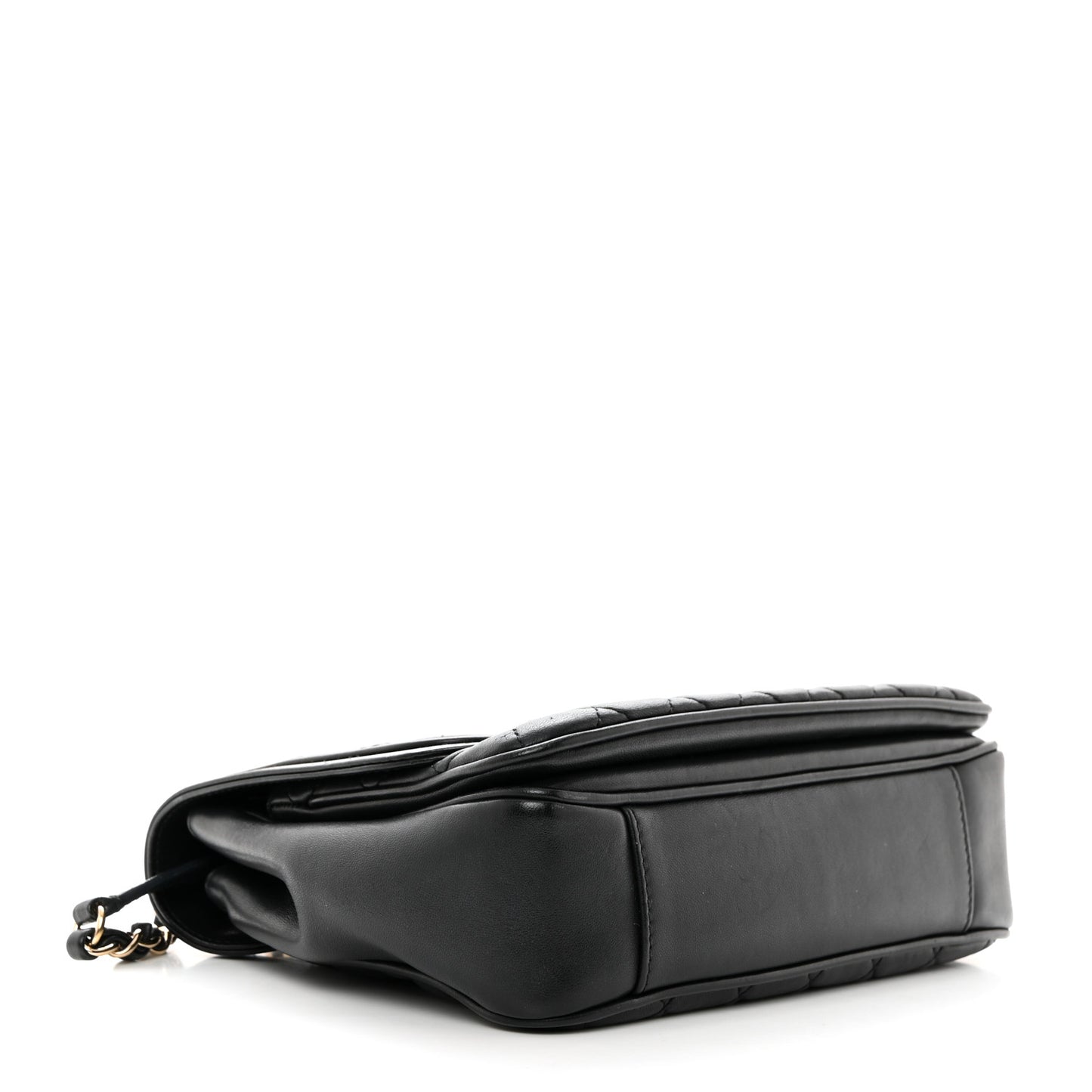 Lambskin Quilted Medium Lovely Day Flap Black