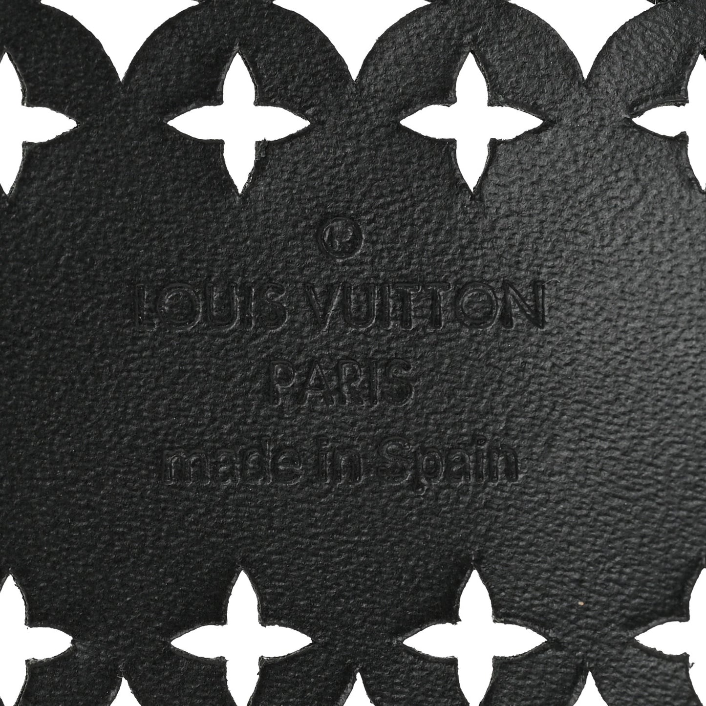Calfskin Flower It Bracelet 17 Black