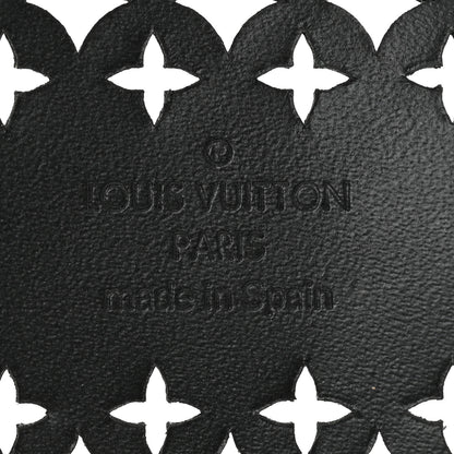 Louis Vuitton Calfskin Flower It Bracelet 17 Black 4 of 4