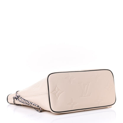 Louis Vuitton Empreinte Monogram Giant Wild At Heart Neverfull MM Creme 3 of 4