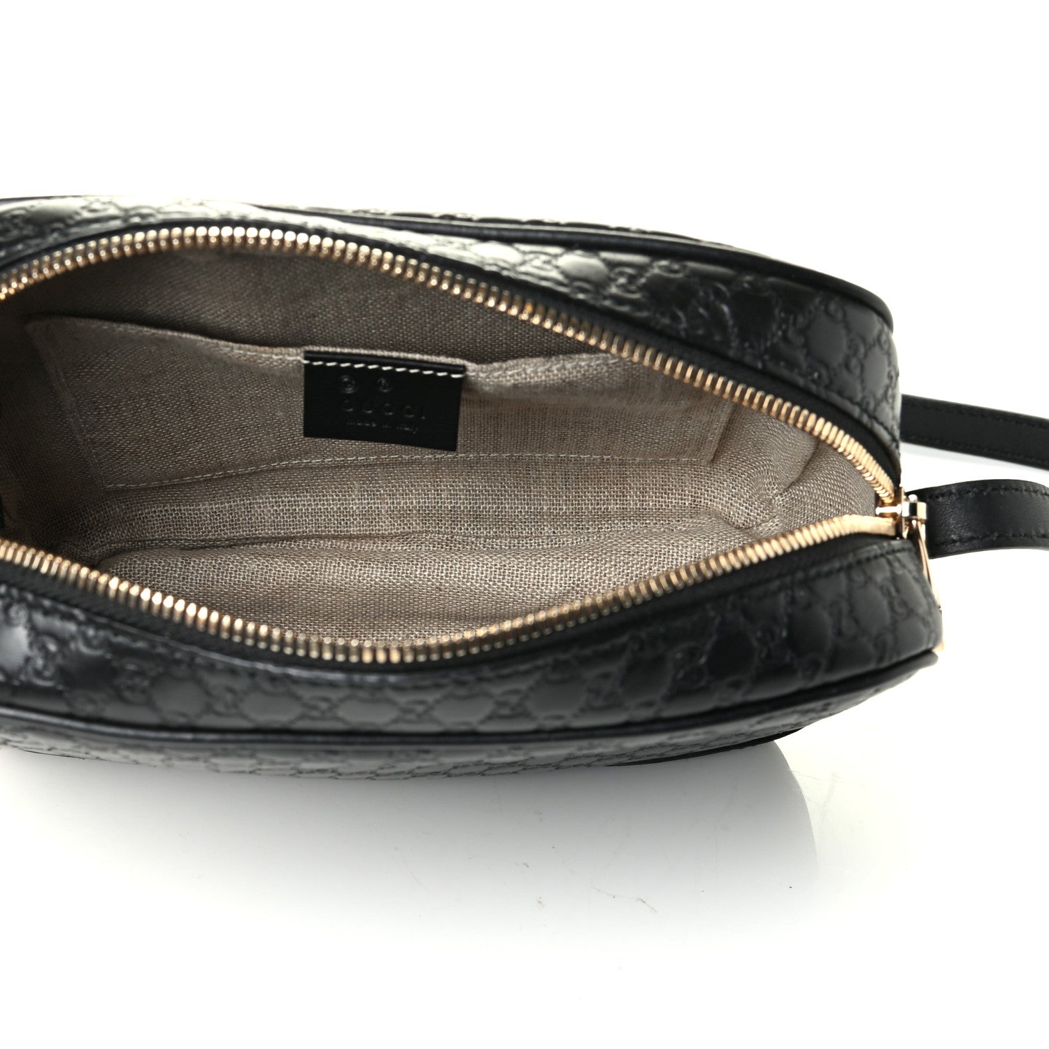 Gucci Microguccissima Mini Bree Messenger Bag Black 4 of 8