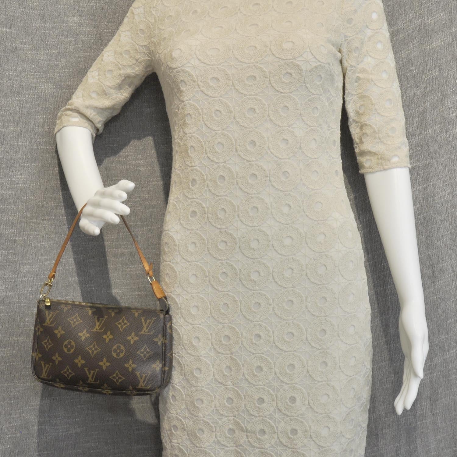 Louis Vuitton Monogram Pochette Accessories Bag 2 of 8