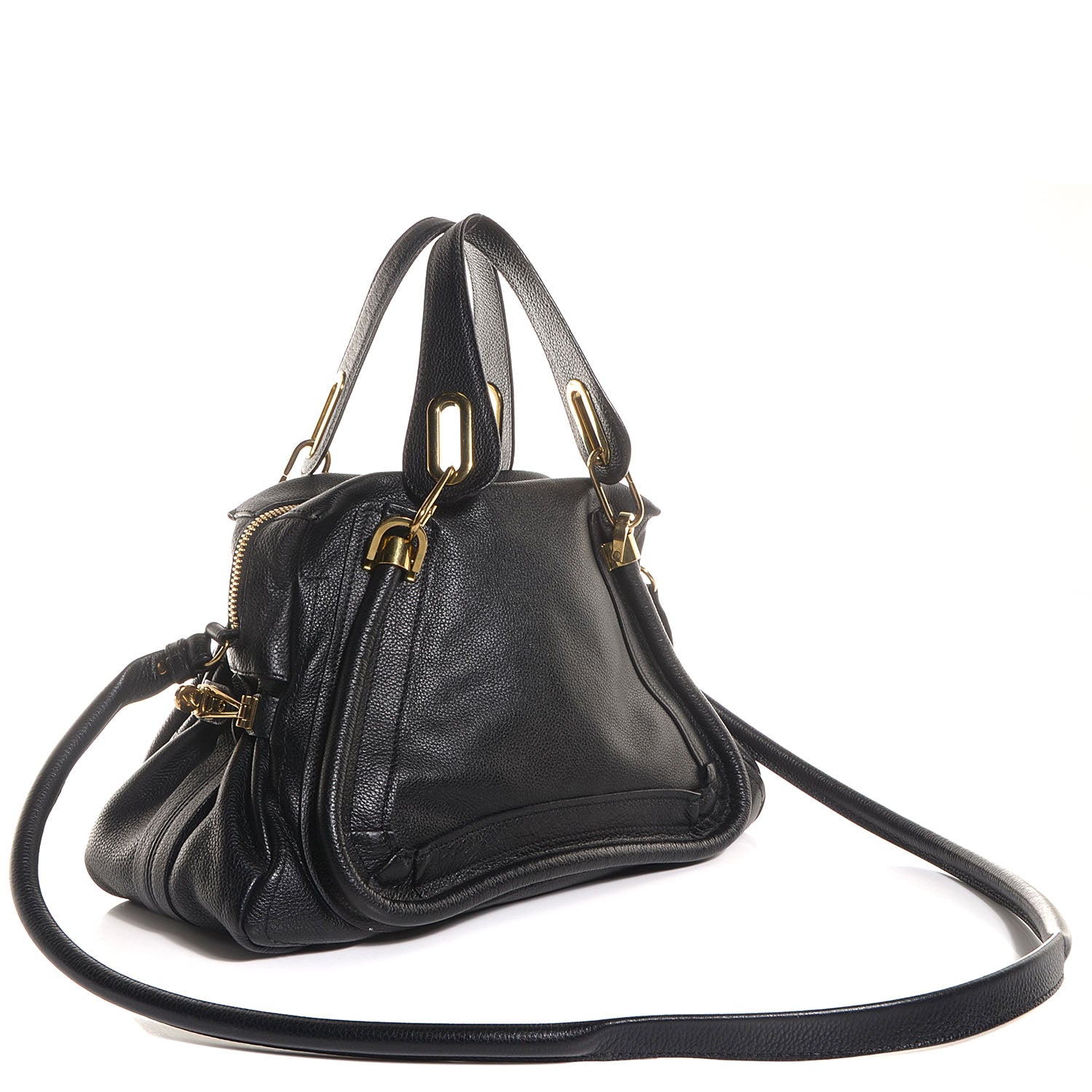 Chloe Calfskin Medium Paraty Black 3 of 10