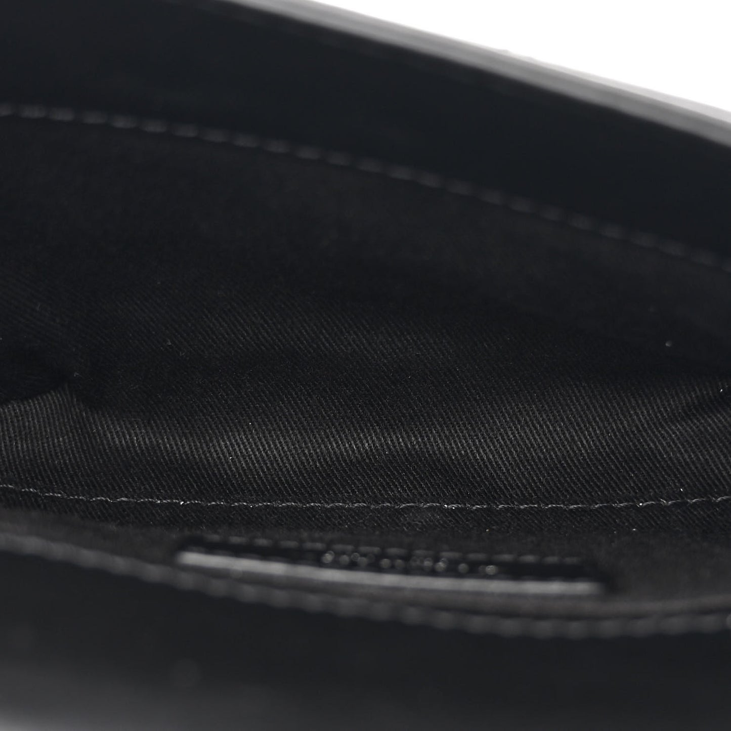 Calfskin Quilted CC Uniform Flap Belt Bag Black