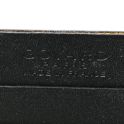 Goyard Goyardine Saint Sulpice Card Holder Black 6 of 7