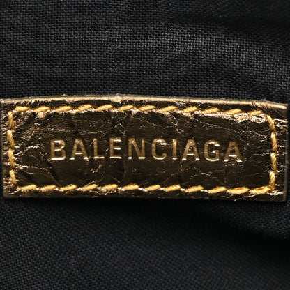 Balenciaga Metallic Agneau Arena Le Cagole Shoulder Bag XS Gold 7 of 13