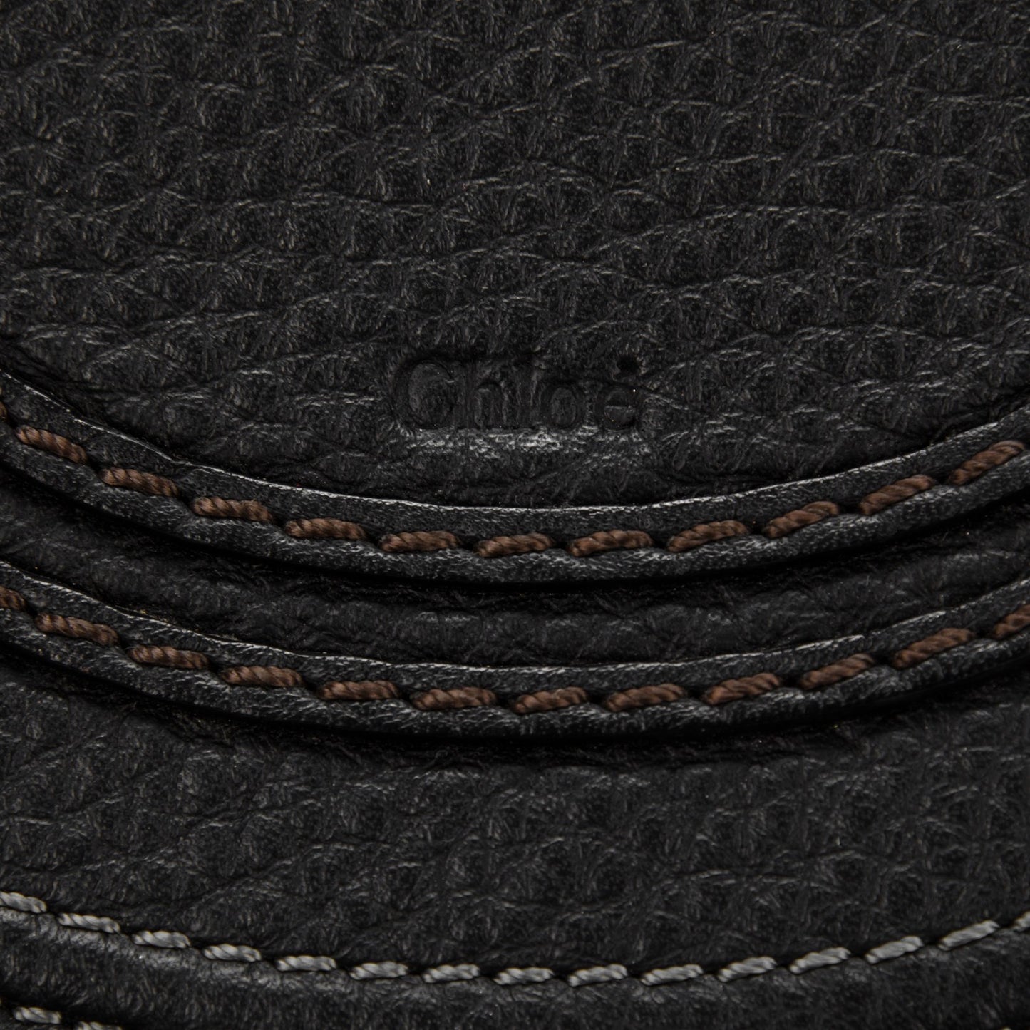 Calfskin Mini Marcie Round Crossbody Bag Black