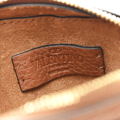 Valentino Garavani Pebbled Calfskin Logo Small Crossbody Bag Selleria 6 of 9