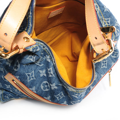 Louis Vuitton Denim Baggy GM Blue 5 of 7