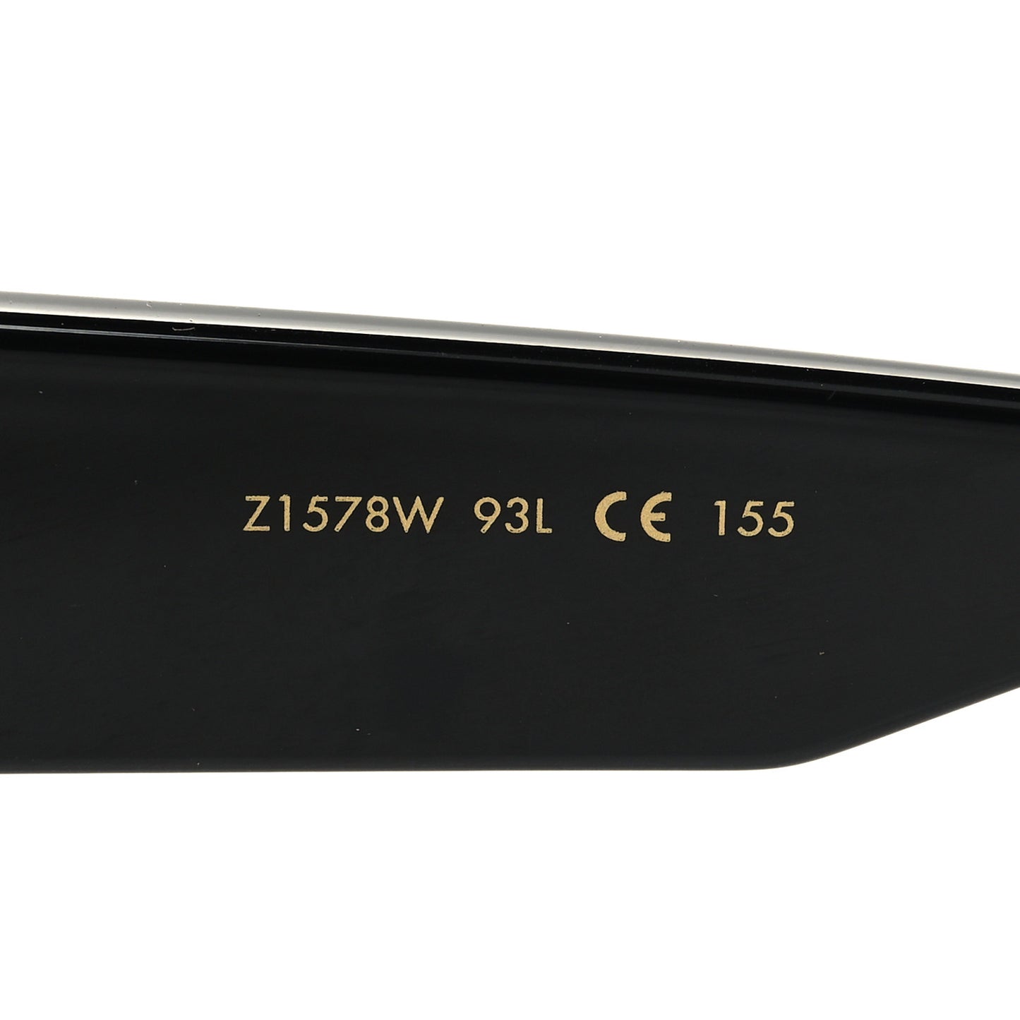 Acetate Swarovski Crystal Cyclone Sunglasses Z1578W Black