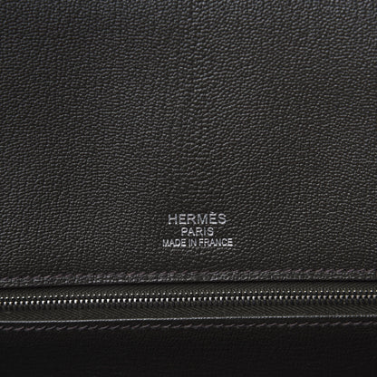 Hermes Fjord Barenia Crinoline Club Birkin 35 Eucalyptus Fauve Bleu Thalassa 11 of 12